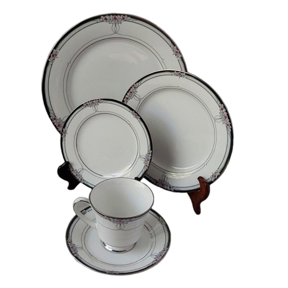 LEGENDARY BY NORITAKE SEANCE 5‎ PIECE PLACE SETTING DINNER FOR 1